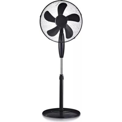 V-TAC Fan with Adjustable Height 120cm Black - 3-Speed Oscillating V-TAC Fan with Adjustable Height 120cm Black - 3-Speed Oscillating