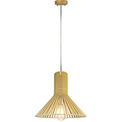V-tac Lampada Sospensione in Legno - E27 Max 60W - 350x310mm - Interno V-tac Lampada Sospensione in Legno - E27 Max 60W - 350x310mm - Interno