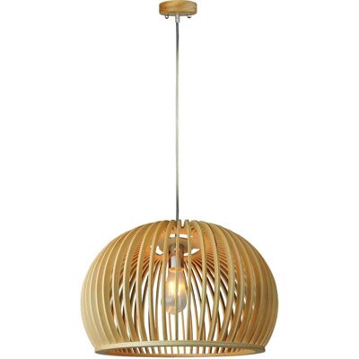 Lampada sospesa in legno V-tac E27 Max 60W - Illuminazione interna Lampada sospesa in legno V-tac E27 Max 60W - Illuminazione interna
