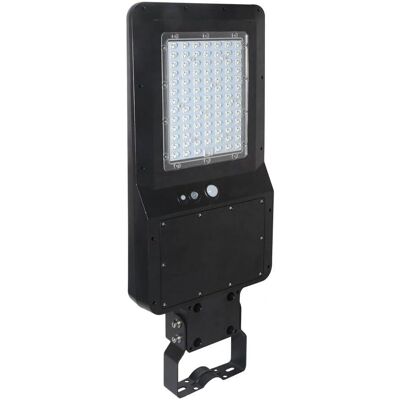 V-TAC VT-ST42 Lampione LED Solare - 40W, Sensore PIR, Nero V-TAC VT-ST42 Lampione LED Solare - 40W, Sensore PIR, Nero