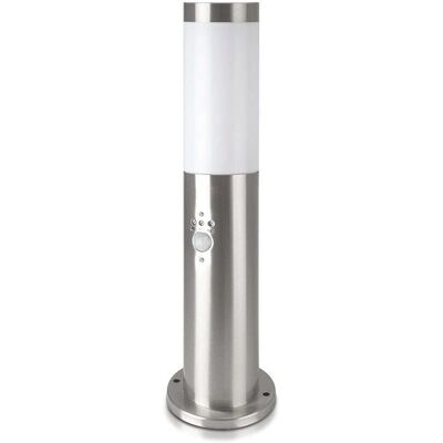 V-TAC Gartenleuchte - Nickel satiniert - IP44 - PIR-Sensor V-TAC Gartenleuchte - Nickel satiniert - IP44 - PIR-Sensor