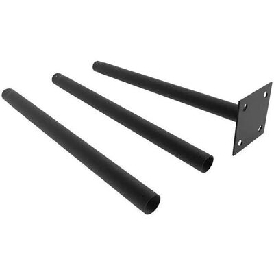 V-TAC Poste de Exterior - Altura Ajustable, Negro, 3 Secciones V-TAC Poste de Exterior - Altura Ajustable, Negro, 3 Secciones