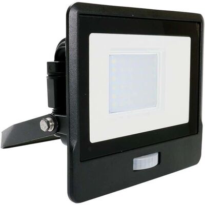 V-tac VT-138S LED Floodlight met Sensor - 30 W - 2340 Lm - 6500K - Zwart V-tac VT-138S LED Floodlight met Sensor - 30 W - 2340 Lm - 6500K - Zwart