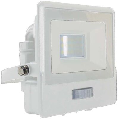 V-tac VT-118S LED-Fluter - 10W, Weiß, Sensor, 735 Lm V-tac VT-118S LED-Fluter - 10W, Weiß, Sensor, 735 Lm