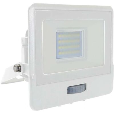 V-tac VT-128S Faro LED con Sensore - 20 W - 1510 Lm - Bianco Freddo V-tac VT-128S Faro LED con Sensore - 20 W - 1510 Lm - Bianco Freddo