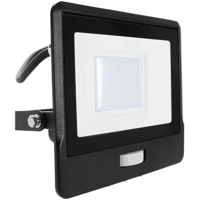 V-TAC Vt-138s-1 Faro LED 30W Nero con Sensori V-TAC Vt-138s-1 Faro LED 30W Nero con Sensori
