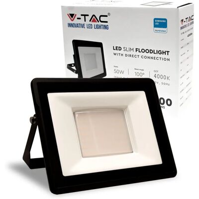 V-tac VT-158 Faretto LED da Esterno 50W, Samsung, IP65, Nero V-tac VT-158 Faretto LED da Esterno 50W, Samsung, IP65, Nero
