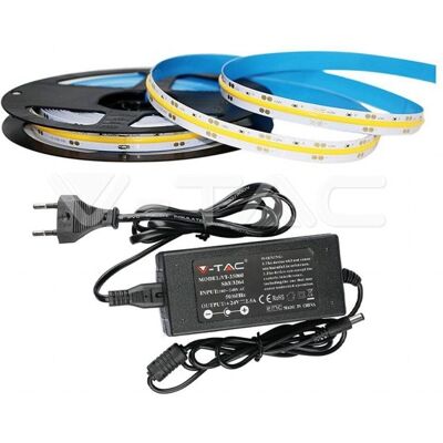 Striscia LED V-TAC, 280 LED, 24V, 6400K, 5m, IP20 - Striscia LED Striscia LED V-TAC, 280 LED, 24V, 6400K, 5m, IP20 - Striscia LED