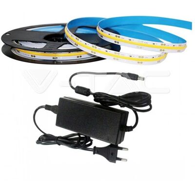V-TAC Striscia LED 5m Bianco Caldo CRI90 IP20 V-TAC Striscia LED 5m Bianco Caldo CRI90 IP20
