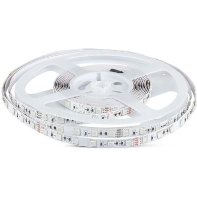 V-TAC VT-5050 Striscia LED Flessibile - 5m, Bianco Caldo - Interno V-TAC VT-5050 Striscia LED Flessibile - 5m, Bianco Caldo - Interno