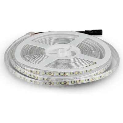 V-Tac VT-3528 LED Streifen - 5m, Kaltweiß, IP65 V-Tac VT-3528 LED Streifen - 5m, Kaltweiß, IP65