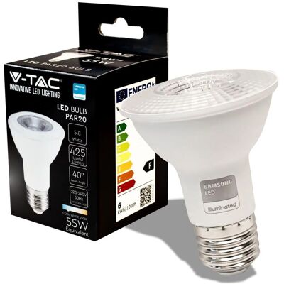 V-TAC VT-200-N Lampadina LED - Bianco freddo - E27 - 425LM V-TAC VT-200-N Lampadina LED - Bianco freddo - E27 - 425LM