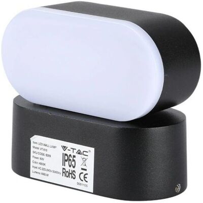 V-TAC VT-816 Lampada da parete - 5W Bianco naturale - IP65 V-TAC VT-816 Lampada da parete - 5W Bianco naturale - IP65