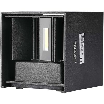 V-TAC VT-759-B Černé Nástěnné Světlo - LED 5W, 700lm, IP65 V-TAC VT-759-B Černé Nástěnné Světlo - LED 5W, 700lm, IP65