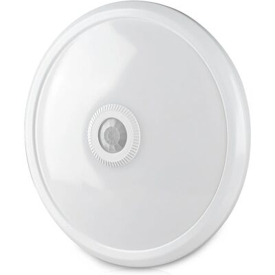 V-tac VT-13 LED Taklampa - Rörelsesensor - 12W - Vit V-tac VT-13 LED Taklampa - Rörelsesensor - 12W - Vit