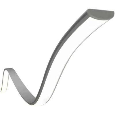 Profilo in alluminio V-TAC 2m Bianco Satinato per Strisce LED Profilo in alluminio V-TAC 2m Bianco Satinato per Strisce LED