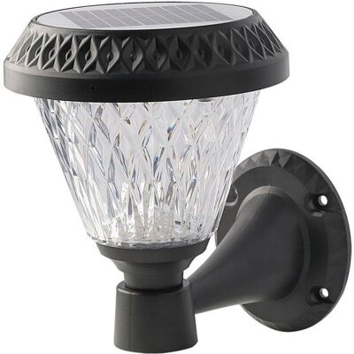 V-TAC VT-969 Solar LED Wandlamp - 3in1, Zwart, 0.8W V-TAC VT-969 Solar LED Wandlamp - 3in1, Zwart, 0.8W