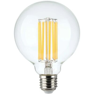 V-TAC VT-1993 Lampadina LED G95 Bianco Caldo 3000K - Illuminazione V-TAC VT-1993 Lampadina LED G95 Bianco Caldo 3000K - Illuminazione