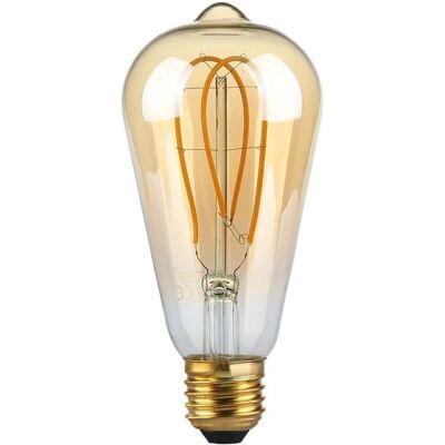 V-TAC VT-2066 Lampadina LED - Effetto Vintage Ambra 1800K V-TAC VT-2066 Lampadina LED - Effetto Vintage Ambra 1800K