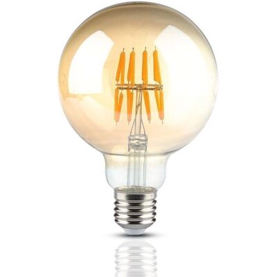 V-TAC VT-2019 Ampoule Globe LED Vintage ambre - E27 G95 V-TAC VT-2019 Ampoule Globe LED Vintage ambre - E27 G95