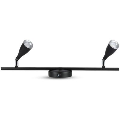 V-TAC VT-810 Wandleuchte - Verstellbare Doppelköpfe - 9W LED - IP20 V-TAC VT-810 Wandleuchte - Verstellbare Doppelköpfe - 9W LED - IP20