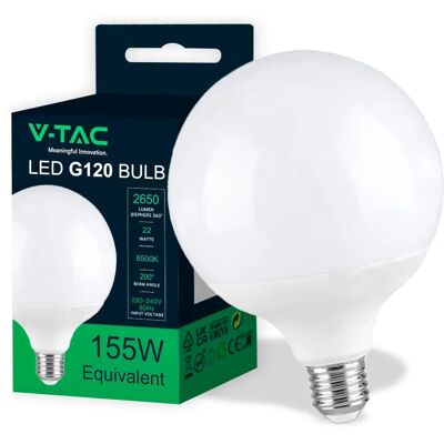 V-TAC Pro VT-242 Bombilla LED - 2600lm - Blanco Frío - E27 V-TAC Pro VT-242 Bombilla LED - 2600lm - Blanco Frío - E27