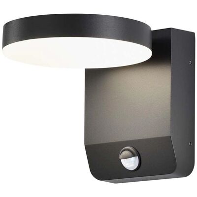 V-tac VT-11020 LED Wandleuchte mit Sensor - 17W - 2520Lm - 3000K - Schwarz - IP65 - Rund V-tac VT-11020 LED Wandleuchte mit Sensor - 17W - 2520Lm - 3000K - Schwarz - IP65 - Rund