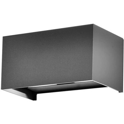 V-TAC VT-8125 Lámpara de pared LED 24W gris satinado V-TAC VT-8125 Lámpara de pared LED 24W gris satinado