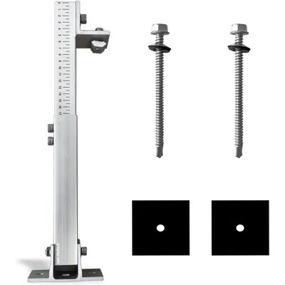 Supporto montaggio pannello solare V-TAC regolabile - Anteriore e Posteriore, 280-415mm, 10-15° Supporto montaggio pannello solare V-TAC regolabile - Anteriore e Posteriore, 280-415mm, 10-15°