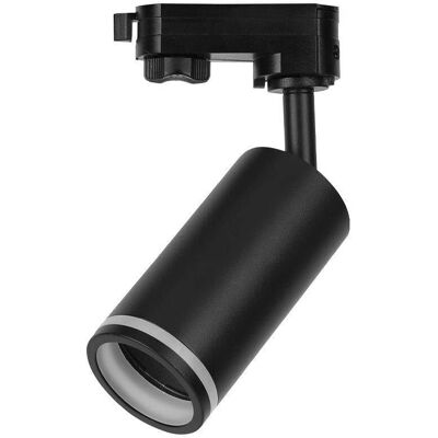 V-TAC Foco de carril GU10 negro - Ajustable 360° IP20 V-TAC Foco de carril GU10 negro - Ajustable 360° IP20