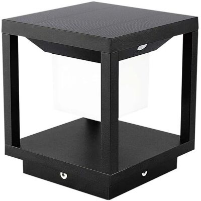 V-tac VT-11022 Lampada solare LED da giardino - Nero - 3000K V-tac VT-11022 Lampada solare LED da giardino - Nero - 3000K