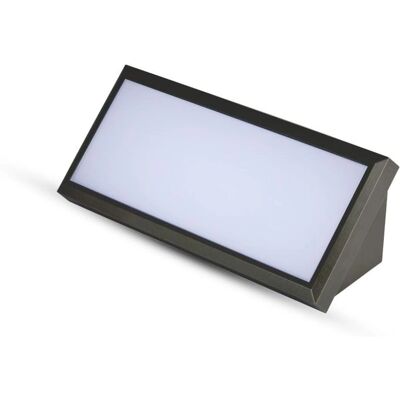 V-TAC VT-8054 Wandleuchte Rechteckig 12W Schwarz Außen IP65 V-TAC VT-8054 Wandleuchte Rechteckig 12W Schwarz Außen IP65