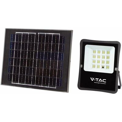 V-TAC VT-55100 Faro Led Solare - 1200lm, Bianco, Nero V-TAC VT-55100 Faro Led Solare - 1200lm, Bianco, Nero