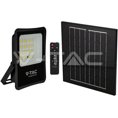 V-TAC VT-55200 Faro LED - 1600lm, Solare, IP65, Nero V-TAC VT-55200 Faro LED - 1600lm, Solare, IP65, Nero