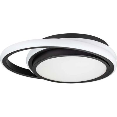 V-TAC VT-7783 Lampada da Soffitto - Rotonda, Nera, 24W, 4000K - Design Moderno V-TAC VT-7783 Lampada da Soffitto - Rotonda, Nera, 24W, 4000K - Design Moderno