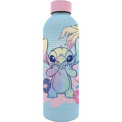 Garrafa de água Stitch da Disney - Aço inoxidável 500ml para crianças Garrafa de água Stitch da Disney - Aço inoxidável 500ml para crianças