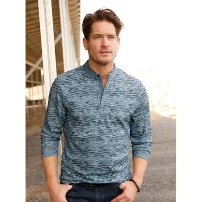 MARCO DONATI Herren Blau Langarm-Shirt - Shirt MARCO DONATI Herren Blau Langarm-Shirt - Shirt