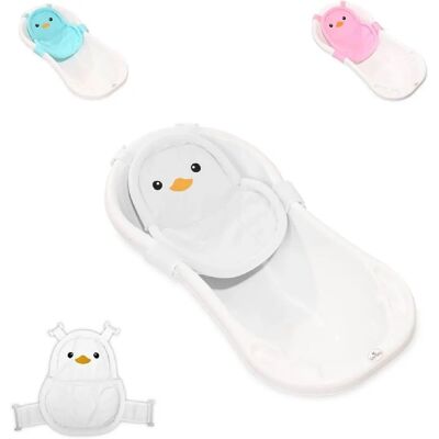 Lorelli Baby Penguin Baby Bath Net - Weiß - Baby Badtuch Lorelli Baby Penguin Baby Bath Net - Weiß - Baby Badtuch