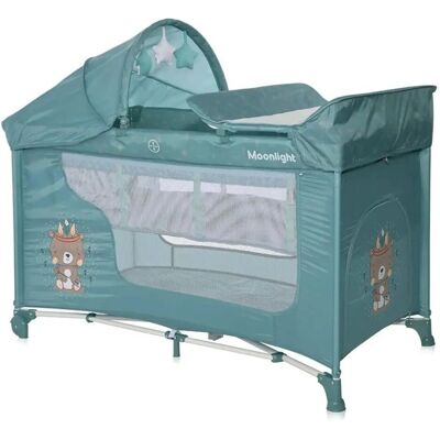 Cuna de viaje Lorelli Moonlight Plus - 2 niveles, Arctic Indian Cuna de viaje Lorelli Moonlight Plus - 2 niveles, Arctic Indian