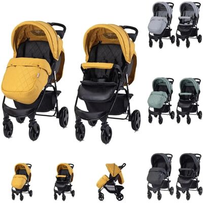 Lorelli Olivia Kinderwagen - Verstellbar, Korb, Fußsack Lorelli Olivia Kinderwagen - Verstellbar, Korb, Fußsack