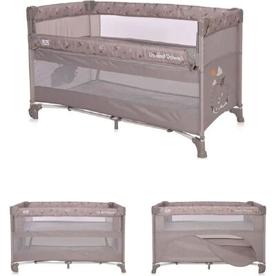 Lorelli Baby Reisebett Up ́n Down - Zwei Ebenen, Klappbar, Räder, Hellbraun Lorelli Baby Reisebett Up ́n Down - Zwei Ebenen, Klappbar, Räder, Hellbraun