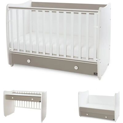 LORELLI Babybett Weiß 60x120cm - Babybett LORELLI Babybett Weiß 60x120cm - Babybett