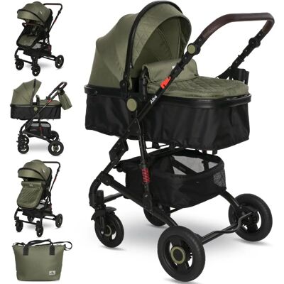 Lorelli Alba 2-in-1 Kinderwagen - Grün Lorelli Alba 2-in-1 Kinderwagen - Grün