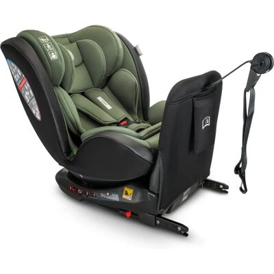 Lorelli Ares i-Size Kindersitz - Verstellbar, 360° Drehbar - Grün Lorelli Ares i-Size Kindersitz - Verstellbar, 360° Drehbar - Grün