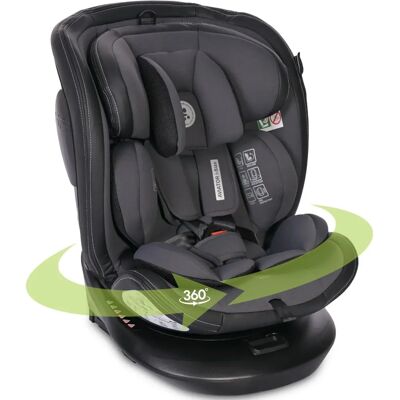 Lorelli Kindersitz - Aviator - Grau - 360° drehbar, verstellbar, Isofix Lorelli Kindersitz - Aviator - Grau - 360° drehbar, verstellbar, Isofix