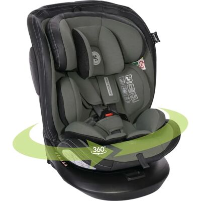 Kinderautostoel Lorelli i-Size Aviator - Draaibaar 360°, Verstelbaar, Isofix - Groen Kinderautostoel Lorelli i-Size Aviator - Draaibaar 360°, Verstelbaar, Isofix - Groen