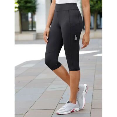CATAMARAN Damen 3/4-Lange Sporthose - Atmungsaktiv, Elastisch, Unifarben CATAMARAN Damen 3/4-Lange Sporthose - Atmungsaktiv, Elastisch, Unifarben