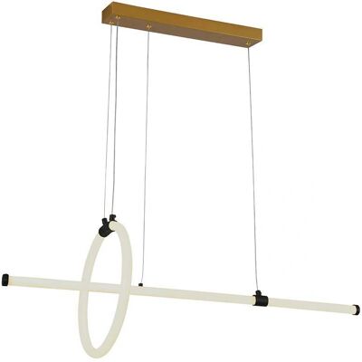 V-TAC VT-7818 Lampada a Sospensione - Design Moderno, Anelli Regolabili, 16W V-TAC VT-7818 Lampada a Sospensione - Design Moderno, Anelli Regolabili, 16W