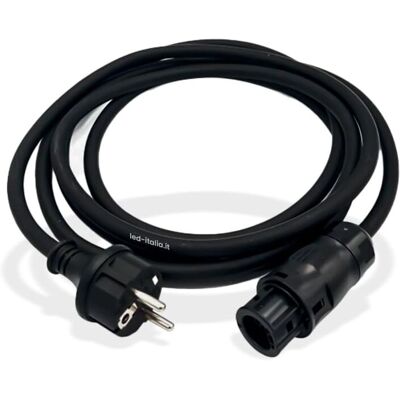 V-TAC Mikro-Wechselrichter-Anschlusskabel - 5m, 250V, TÜV & CSA zertifiziert V-TAC Mikro-Wechselrichter-Anschlusskabel - 5m, 250V, TÜV & CSA zertifiziert