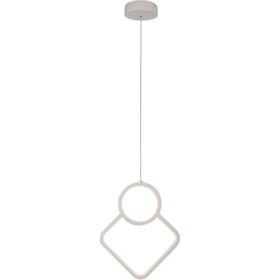 V-TAC Bianco Moderno 12W Lampada Sospensione - Lampada da Soffitto V-TAC Bianco Moderno 12W Lampada Sospensione - Lampada da Soffitto